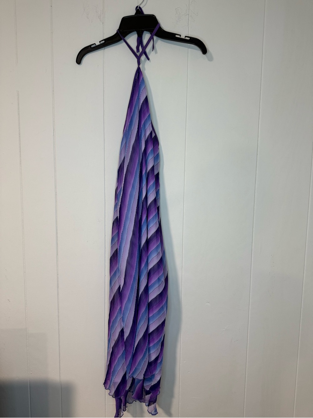 Rampage vintage y2k purple/blue halter dress size S